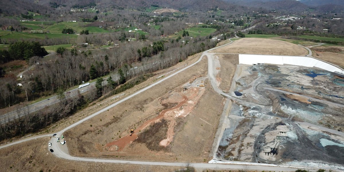After landfill construction